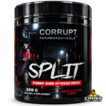Corrupt Pharmaceuticals Split hardcore high stim pre workout 388g 30 servings