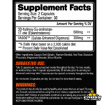 Competitive Edge Labs Stano-Plex 300 supplement facts with 600mg Epiandrosterone and 300mg VASO6