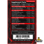 Core Labs X Mass 900 supplement facts with Turkesterone Ostarine RAD-140 LGD-4033 and MK-677