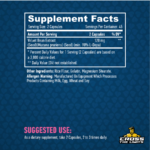 Haya Labs L-Dopa 98% Mucuna Pruriens supplement facts 120 mg