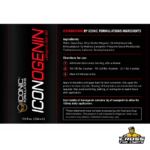 Iconic Formulations Iconogenin ingredients and directions