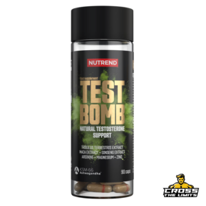 Nutrend Test Bomb 90 Capsules Natural Testosterone Booster with Tribulus and Ashwagandha