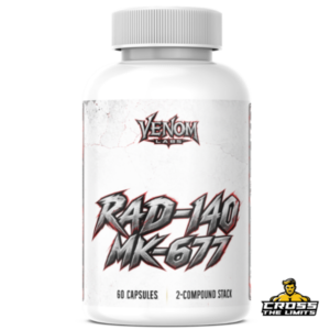 Venom Labs 2-Compound Stack RAD-140 MK-677 60 capsules bottle